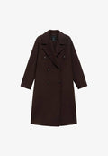 Mango Classic coat - brown