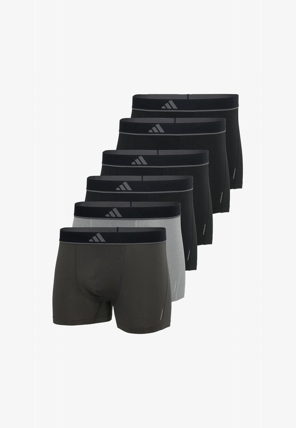 adidas Sportswear 6ER PACK - Trunks - schwarz   grau