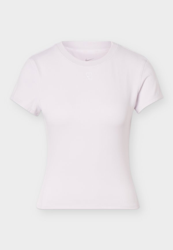 Nike Performance NIKECOURT ADVANTAGE  - Sports T-shirt - bleached lilac/white