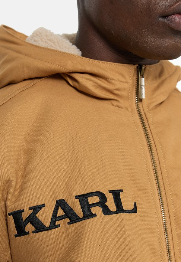 Karl Kani RETRO HOODED BOMBER JACKET