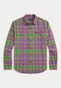 Polo Ralph Lauren CUSTOM FIT PLAID OXFORD SHIRT