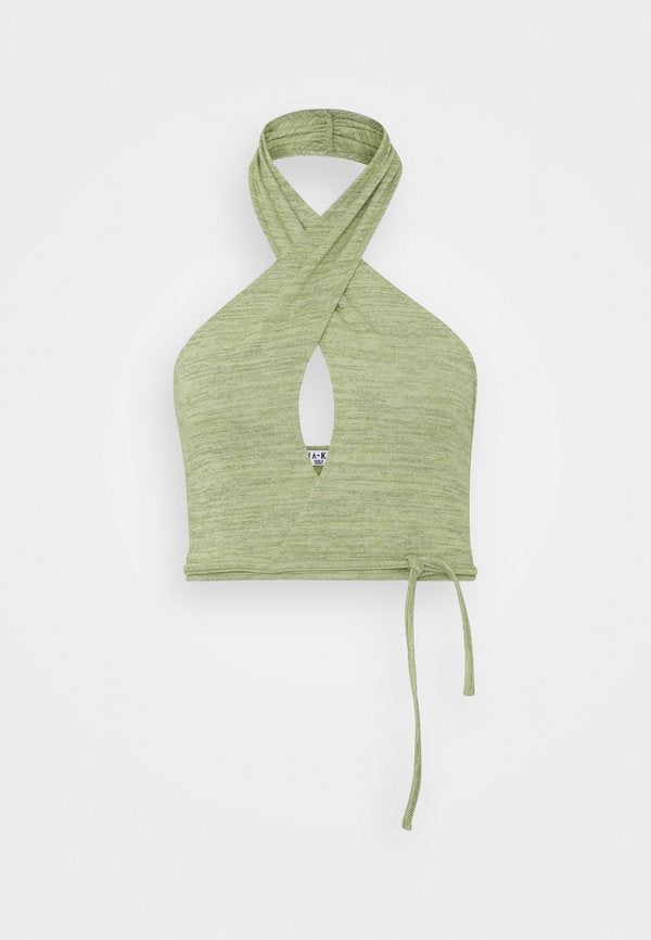 NA-KD TIE STRAP HALTERNECK