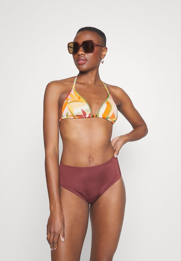 women'secret TROPICAL GATHERED REMOVABLE PAD BRA