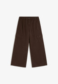 Bershka PARACHUTE - Trousers - brown