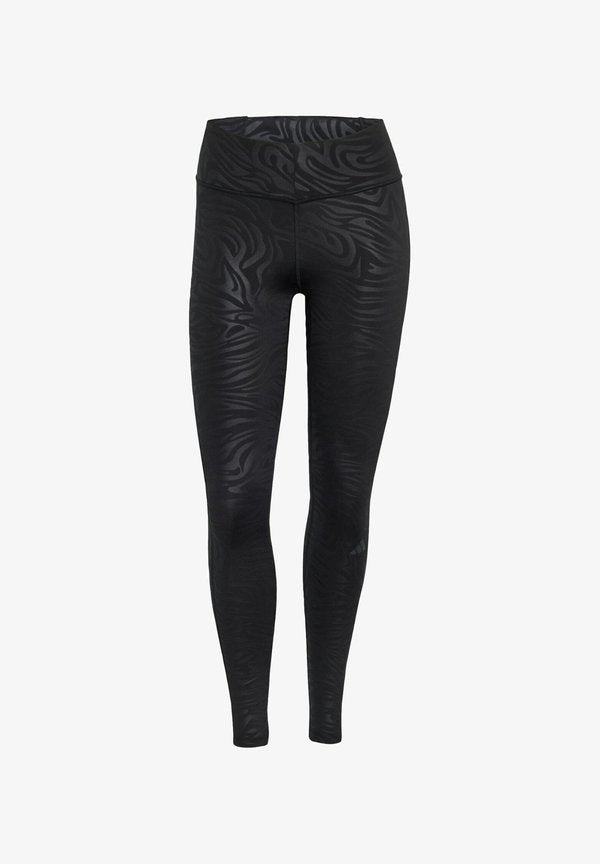 adidas Performance ADIDAS PERFORMANCE ALL ME ESSENTIALS GRAPHICLEGGINGS - Leggings - black