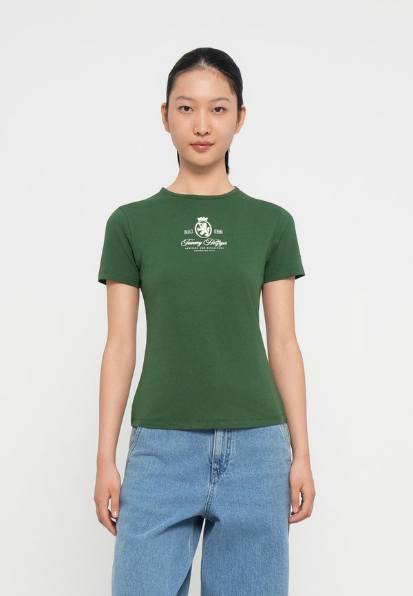 Tommy Hilfiger VARSITY CREST SLIM TEE