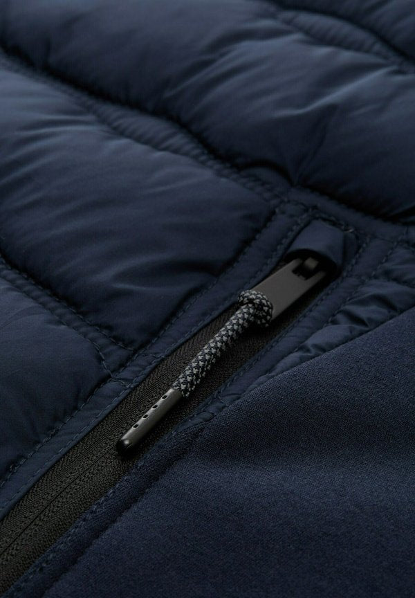TOM TAILOR TOM TAILOR JACKEN LIGHTWEIGHT HYBRID JACKE MIT STEHKRAGEN