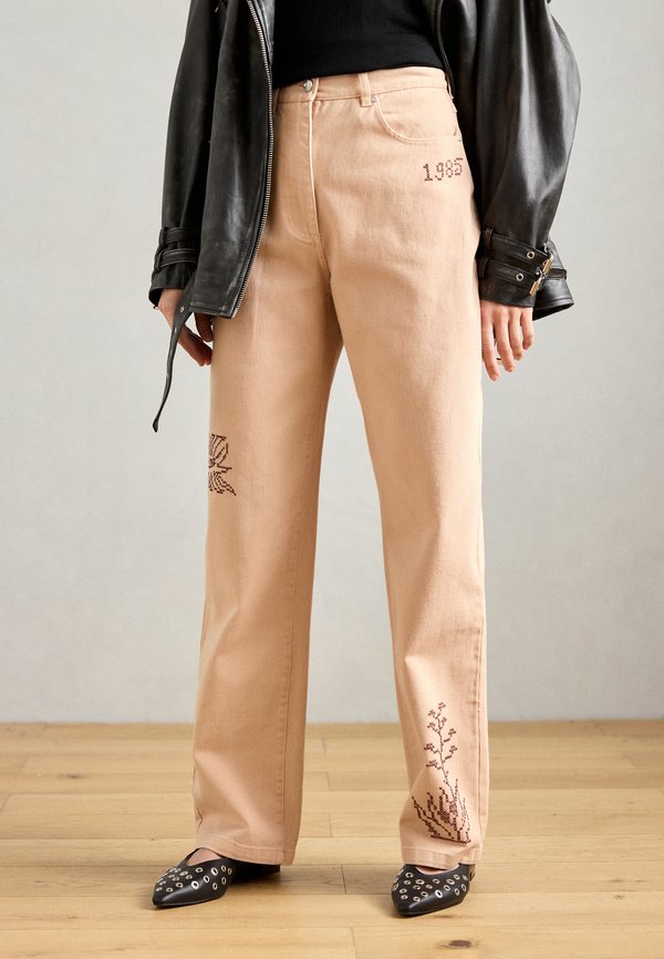 Scotch & Soda THE RIPPLE HIGH RISE LEG PANTS