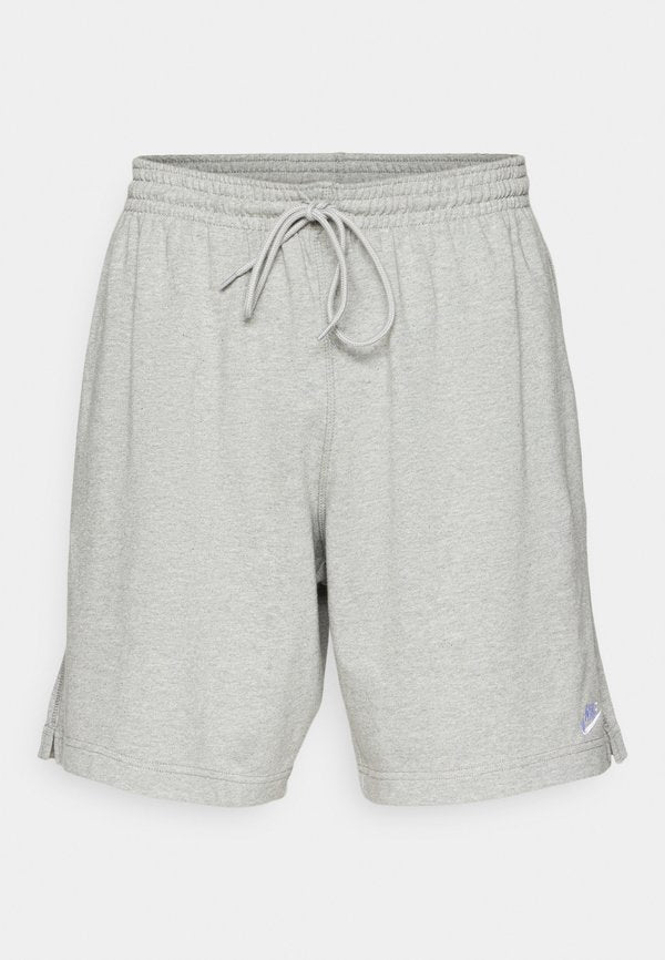 Nike Sportswear M NK CLUB KNIT SHORT - Tracksuit bottoms - grey heather/white