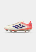 adidas Performance COPA PURE III ELITE SOFT GROUND FOOTBALL BOOTS - Soft-ground football boots - off white/lucid blue/signal coral
