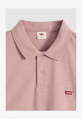 Levi's® SLIM HOUSEMARK POLO QUARTER TIPPING LEMO - Polo shirt - vintage khaki - purples