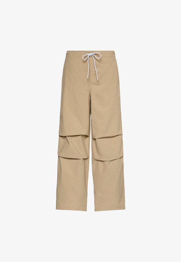 Calvin Klein Jeans CRINKLE PANT - Trousers - cornstalk