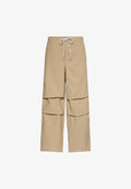 Calvin Klein Jeans CRINKLE PANT - Trousers - cornstalk