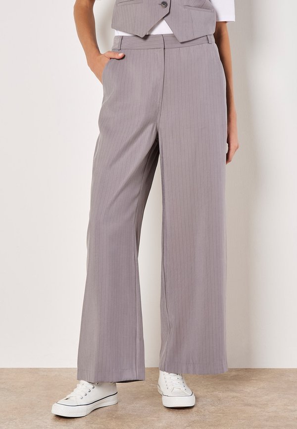 Apricot PINSTRIPE WIDE LEG
