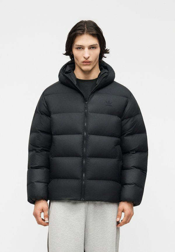 adidas Originals COMMERCIAL PUFF - Winter jacket - black black black black