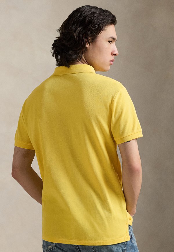 Polo Ralph Lauren CUSTOM SLIM FIT INDIGO MESH POLO SHIRT