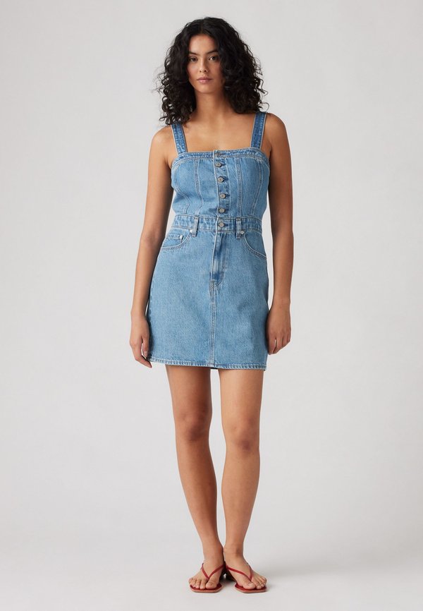 Levi's® ICONIC BUTTON THRU DRESS - Denim dress - chill day