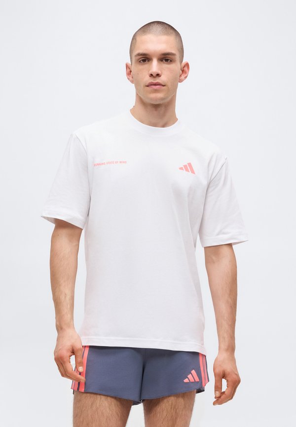 adidas Performance TEE - Print T-shirt - white
