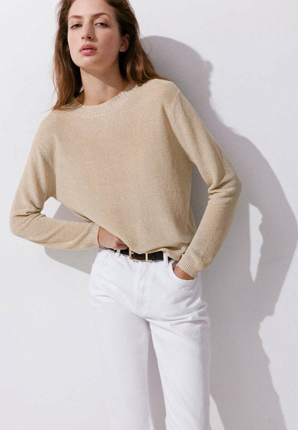 Mango ADULT - Jumper - gold-coloured