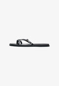 Bershka TOE RING -SANDALS - T-bar sandals - black