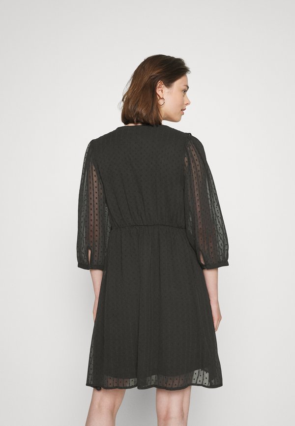 VILA VIMINIA V-NECK 3/4 SHORT