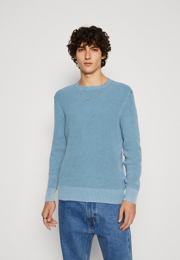 Marc O'Polo CREWNECK STRUCTURED SOLID
