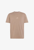 adidas Sportswear ADIDAS SMALL LOGO T SHIRT HERREN SPORTSHIRT - Basic T-shirt - brown