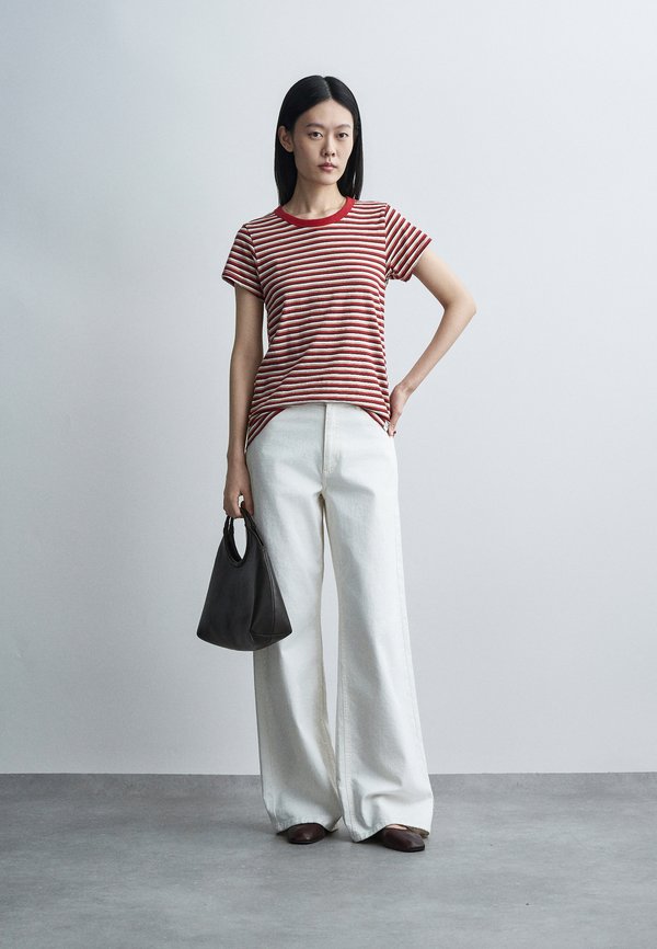 rag & bone THE SLUB STRIPED TEE