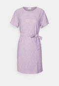 VILA Petite VIKAWA SHORT TIE BELT DRESS