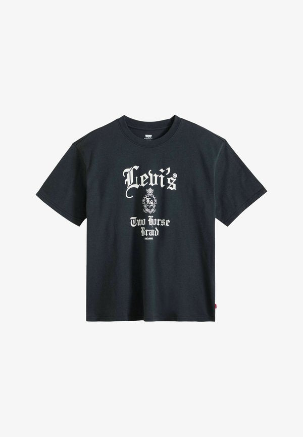 Levi's® GR BOXY TEE GOTHIC 1 TONE HEAT - Print T-shirt - gothic levis  mid t