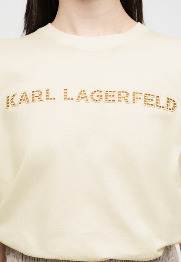 KARL LAGERFELD EMBROIDERY DETAIL