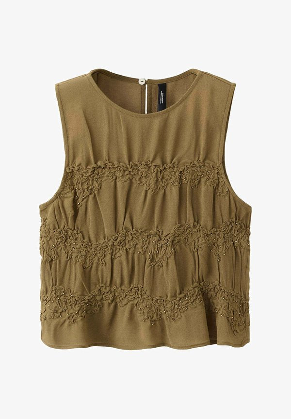 Mango ADULT - Blouse - brown