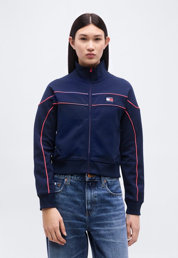 Tommy Jeans TOMMY BADGE PIPING ZIP-THRU SWEATSHIRT