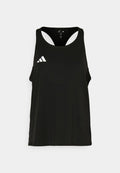 adidas Performance ADIZERO TANK - Top - black