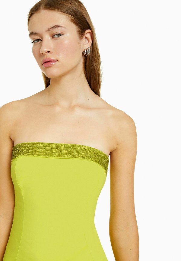 Bershka RHINESTONE OFF-THE-SHOULDER