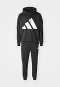 adidas Sportswear BIG LOGO - Hoodie - black/white