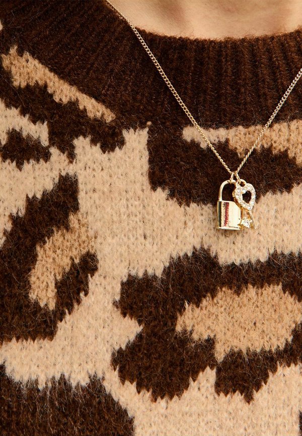 New Look ANIMAL PATTERN CREW NECK