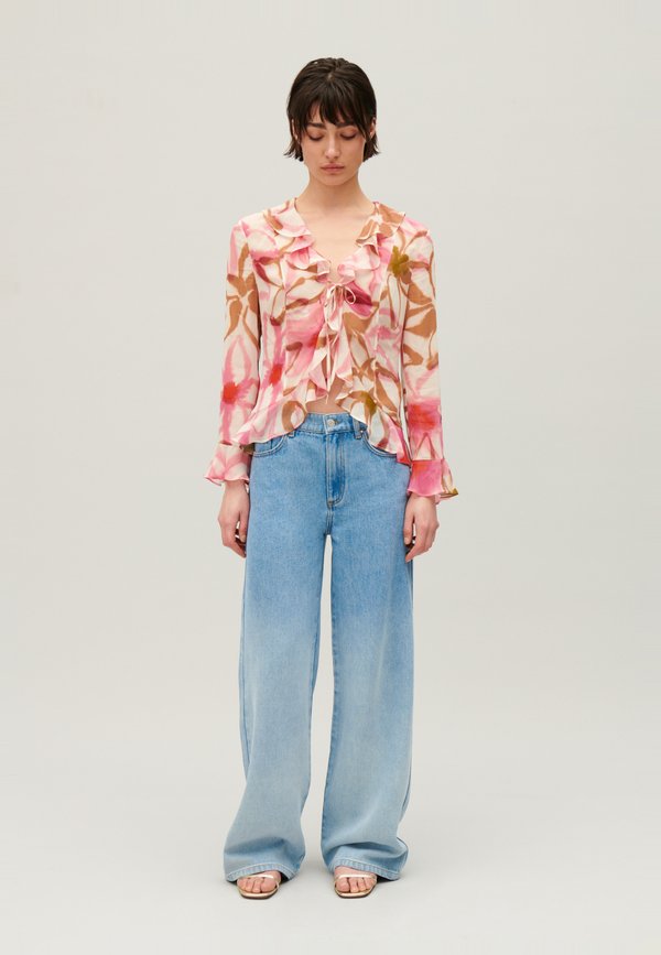 Claudie Pierlot IMPRIMÉ AQUARELLE