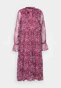 Pieces PCNAVI MIDI DRESS