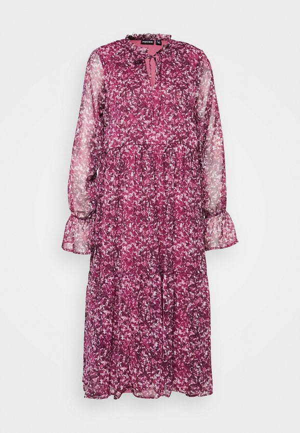Pieces PCNAVI MIDI DRESS