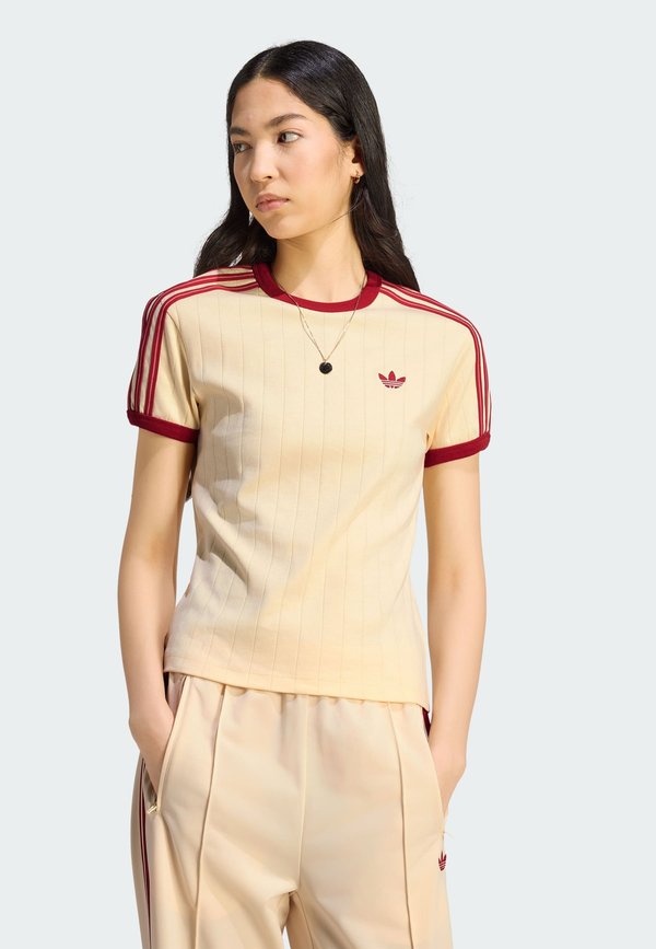 adidas Originals KO389 - Print T-shirt - warm vanilla/team victory red/preloved scarlet-ks