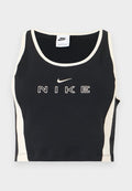 Nike Sportswear STREET CROP TANK - Top - black/chalk
