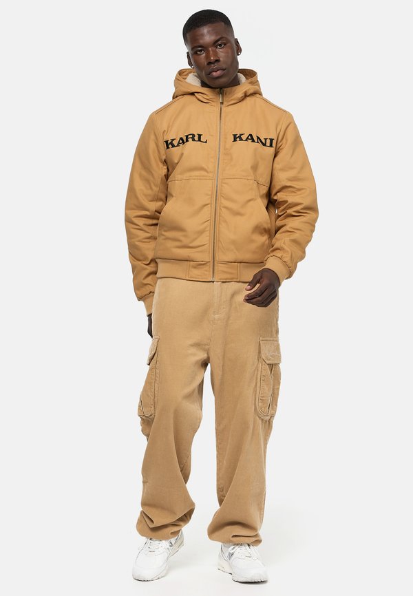 Karl Kani RETRO HOODED BOMBER JACKET