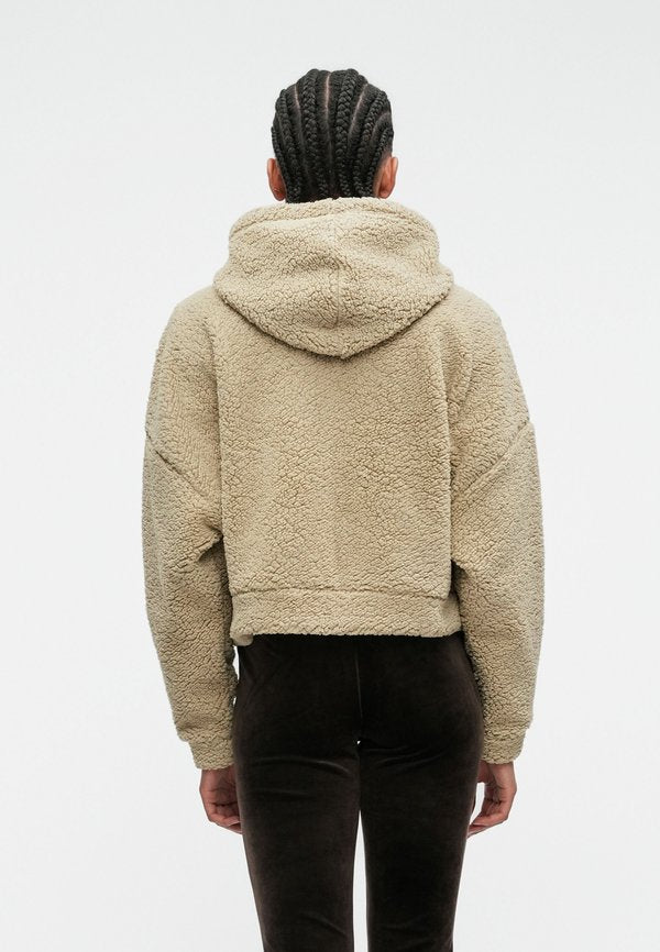 Noisy May NMCUDDLE CROP HOOD JACKET