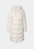 Marc O'Polo COAT LONG FIXED HOOD WITH DRAWSTRING LONG ZIPPER