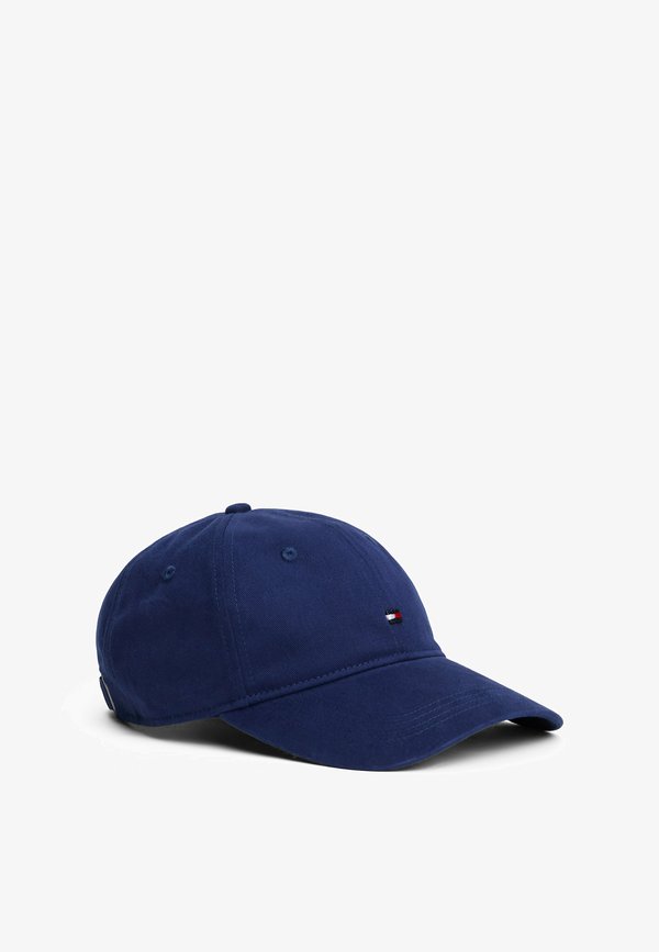 Tommy Hilfiger FLAG EMBROIDERY BASEBALL - Cap - preppy navy