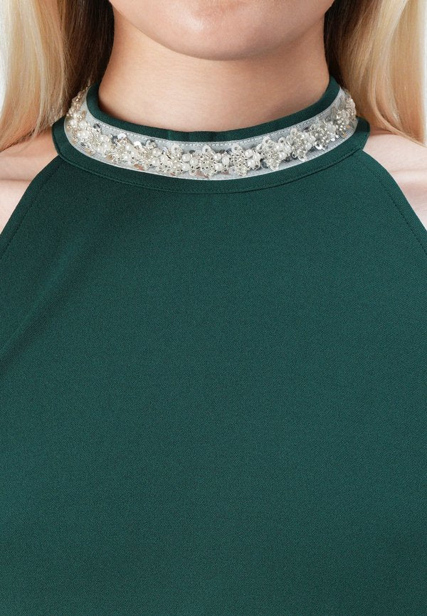 VILA VIVARA HALTER NECK DRESS