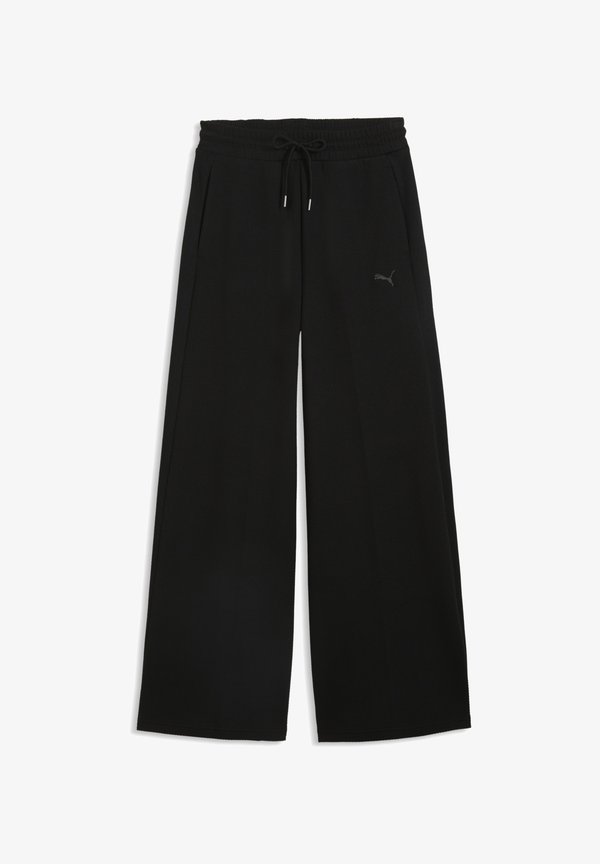 Puma PUMA CLASS RELAXED WIDE LEG PANTS - Trousers - puma black