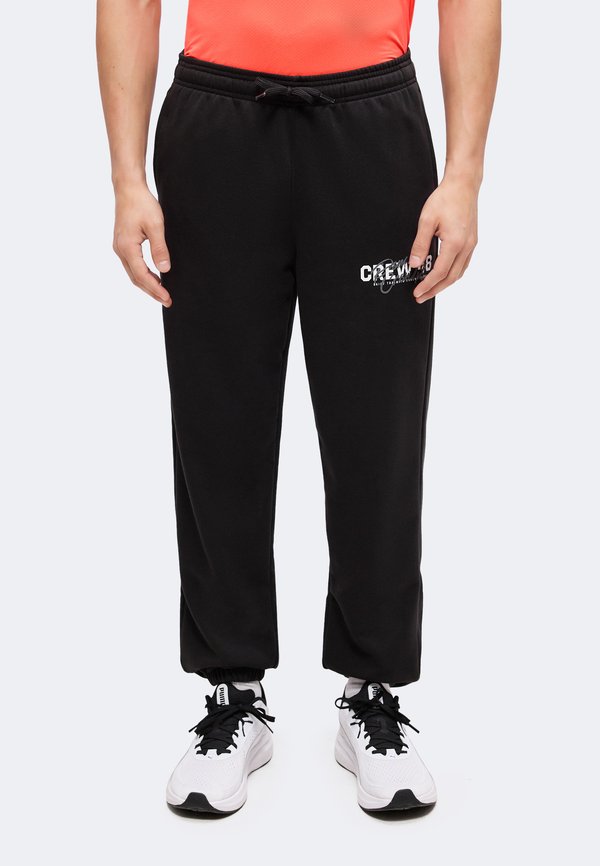 Puma CREW - Tracksuit bottoms - black