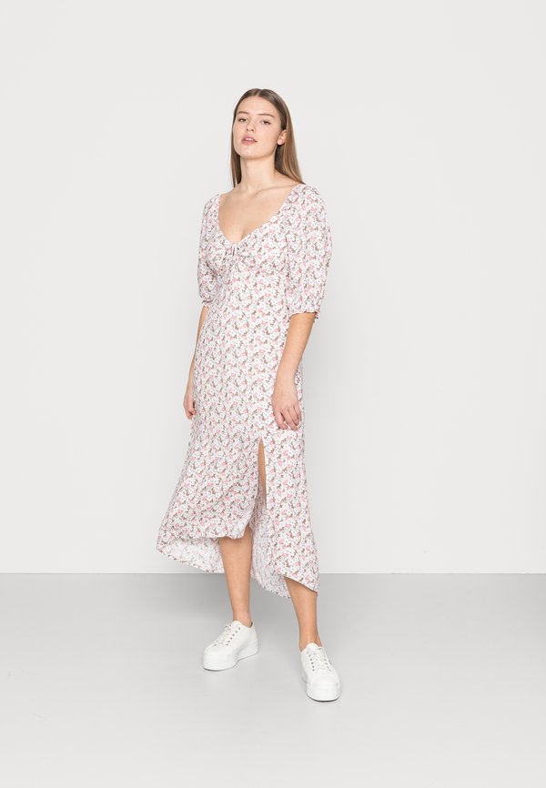 Hollister Co. WOVEN MIDI DRESS